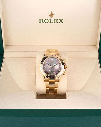 watch finance begins with original box and papers