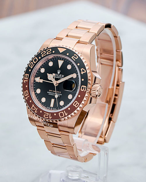 Rolex GMT-Master II, Root Beer Edition, 18K Rose Gold