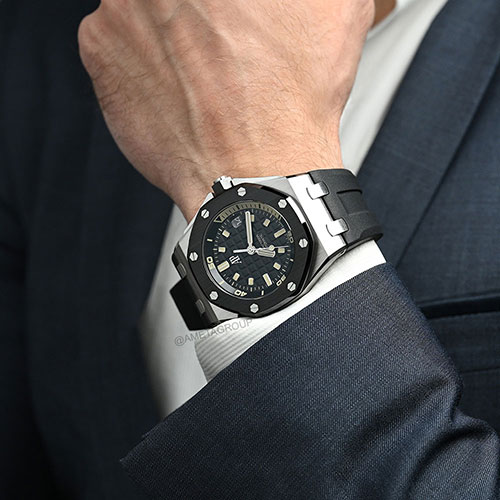 Audemars Piguet Royal Oak Offshore Limited Edition Diver, 18K White Gold Audemars Piguet Royal Oak Offshore Limited Edition Diver, 18K White Gold