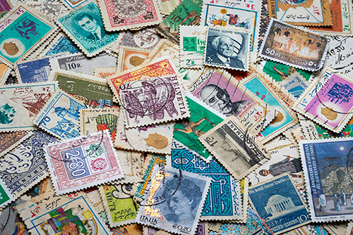 valuable assets like stamps