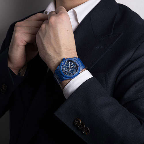 Audemars Piguet Reference 26579, Blue Ceramic, Perpetual Calendar