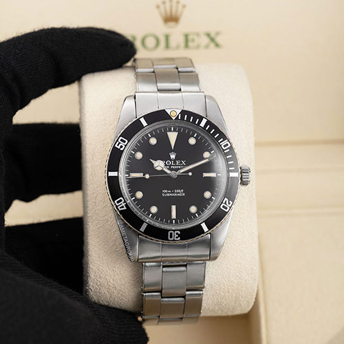 Rolex Submariner “Small Crown James Bond,” Stainless Steel, Black Dial